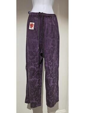 Vivienne Westwood By Andreas Kronthaler AW22 Aubergine Kung Fu Trousers